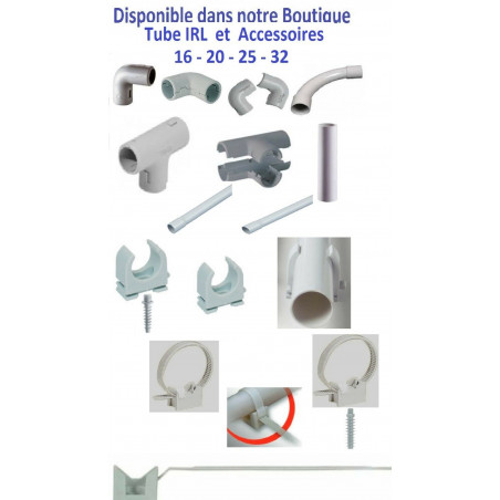 Câble , fil HO7 VR 16 mm²  vert jaune pour prise et mise à la terre 5 mètres