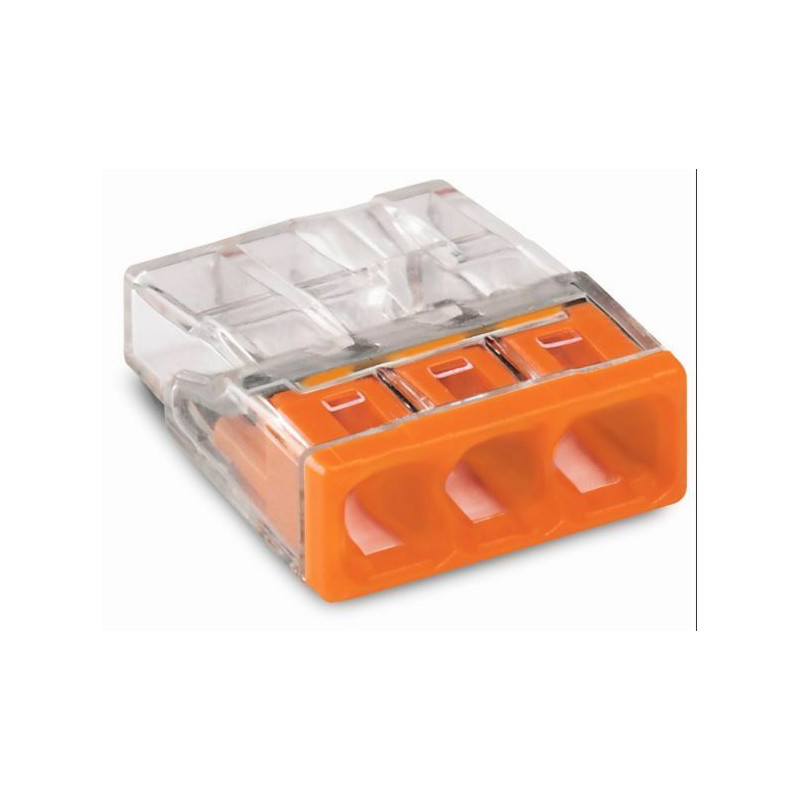 Lot De 20 Connecteurs Automatiques Legrand 343 23 - Pour Sections 3x0.75/2.5 Mm²