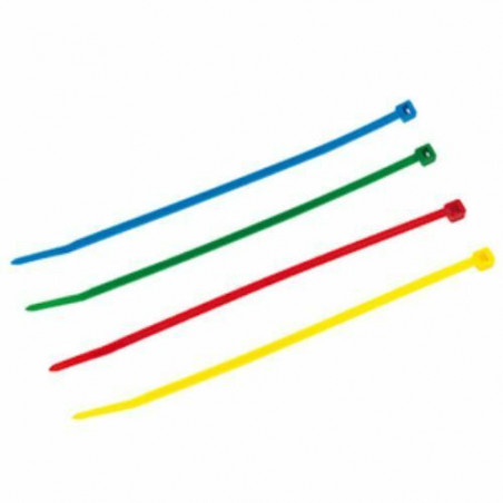 Colliers de serrage Rilsan Colson Nylon de 4 couleurs 150 mm x 3.6 mm 100 pièces