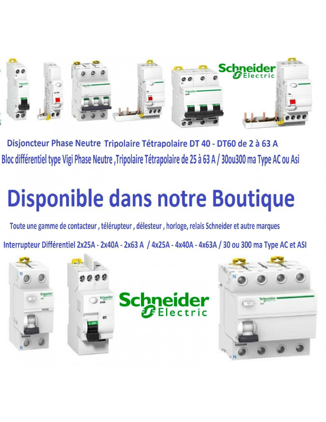 SCHNEIDER Resi9 XP Peigne vertical 2 rangées entraxe 125mm - R9PXV