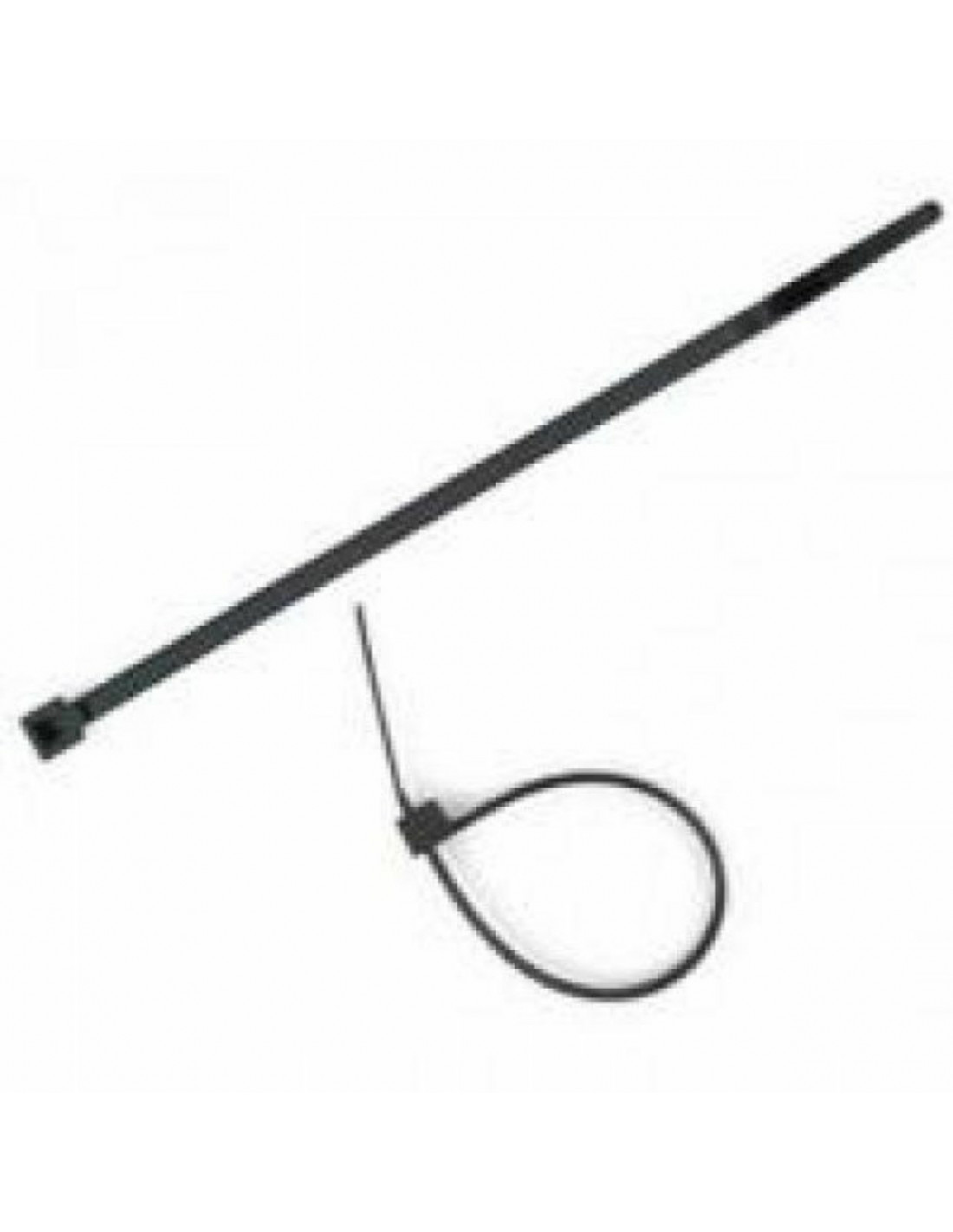 Lot De 100 Colliers De Serrage Rilsan Polyamide Incolore - 140mm X 2.5mm - Pour Câbles