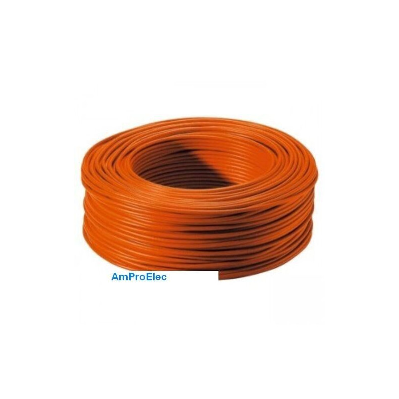 Fil électrique souple HO5/7-VK 0,5-0,75-1-1,5-2,5 mm² 5-10-15-20 m 12 Couleurs