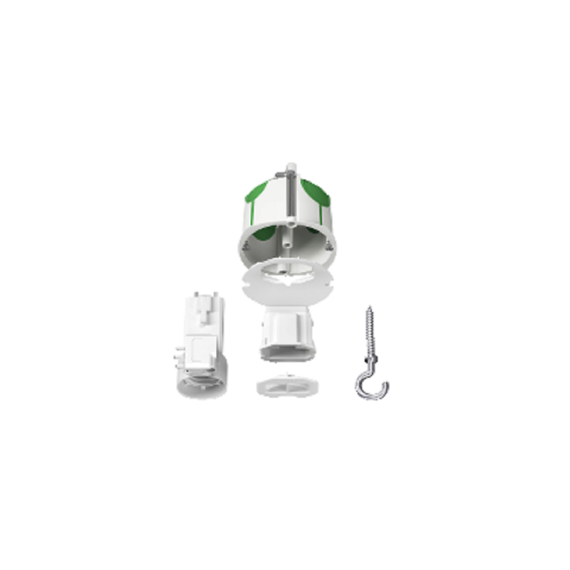 dcl boite cloison s/èche schneider multifix air douille e27 applique