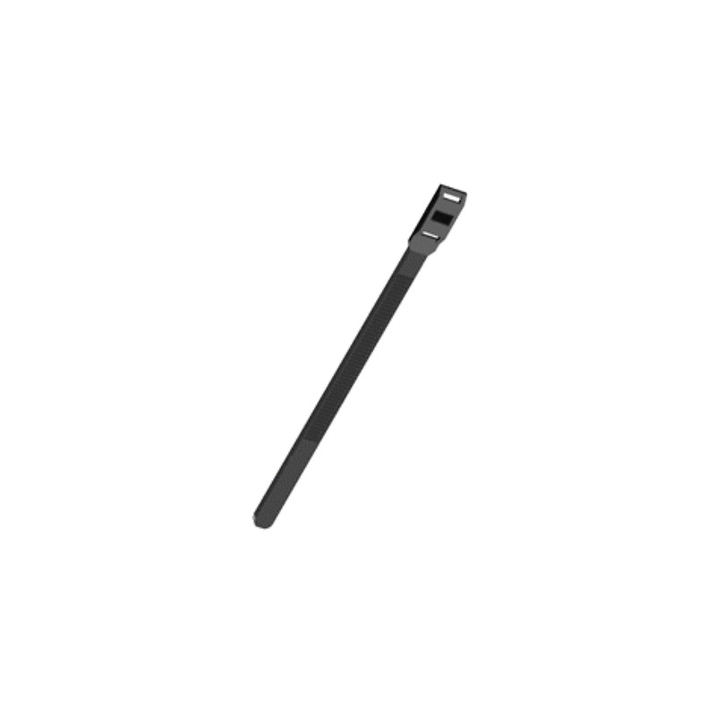 100 Colliers d'installation type Rilsan Noir 265 mm x  9 mm