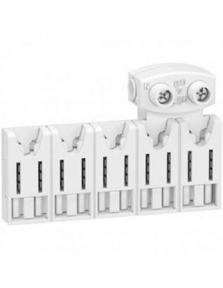 Répartiteur avec connecteur embrochable 5 modules XE Resi9  Schneider R9EXHC05