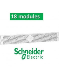 Lot de 6 de supports universels Schneider R9H13541 pour  GTL 18 Modules  Rési9