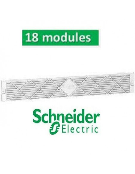 Lot de 6 de supports universels Schneider R9H13541 pour  GTL 18 Modules  Rési9 