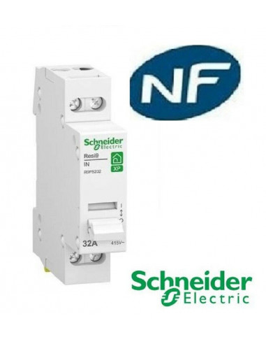 Interrupteur sectionneur 2x32 A - rési9 XP   - Schneider R9PS232