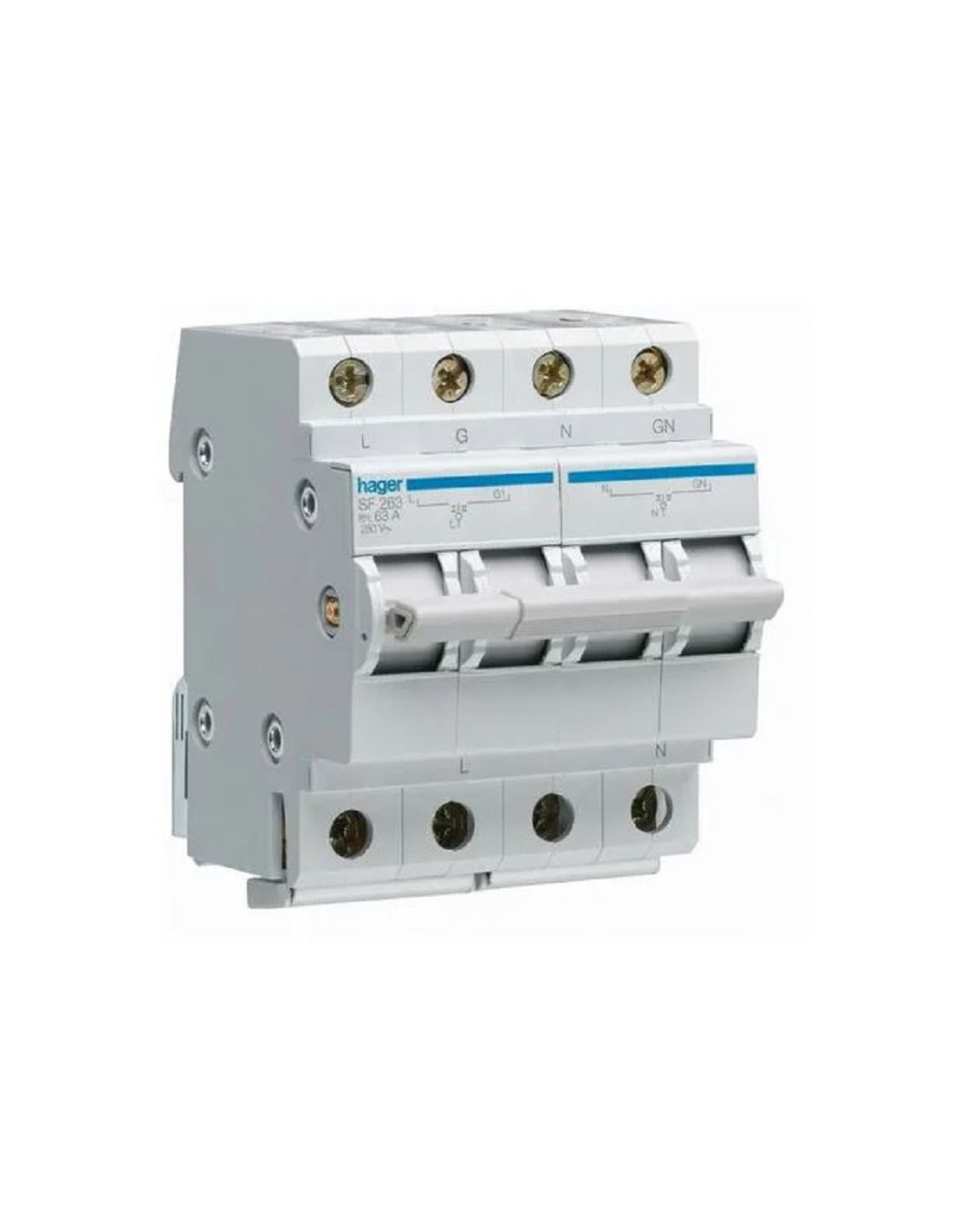 Commutateur De Transfert Automatique 63A 220V - Inverseur De Source Monophasé Pour Groupe Électrogène - CPROSP