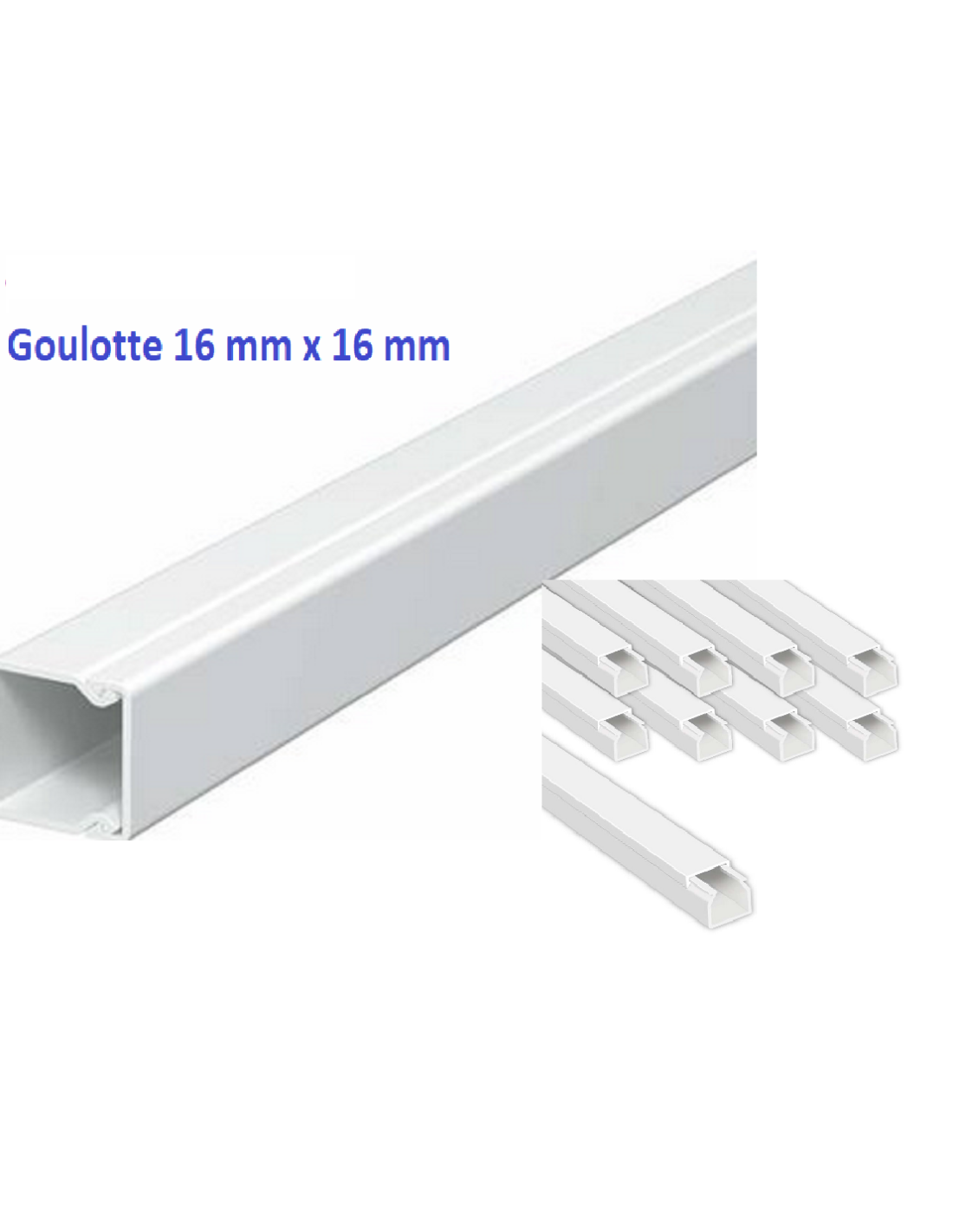 Goulotte électrique pour câble et fil