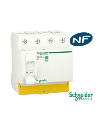 SCHNEIDER - Interrupteur Différentiel 4P - 40A - 30mA - AC