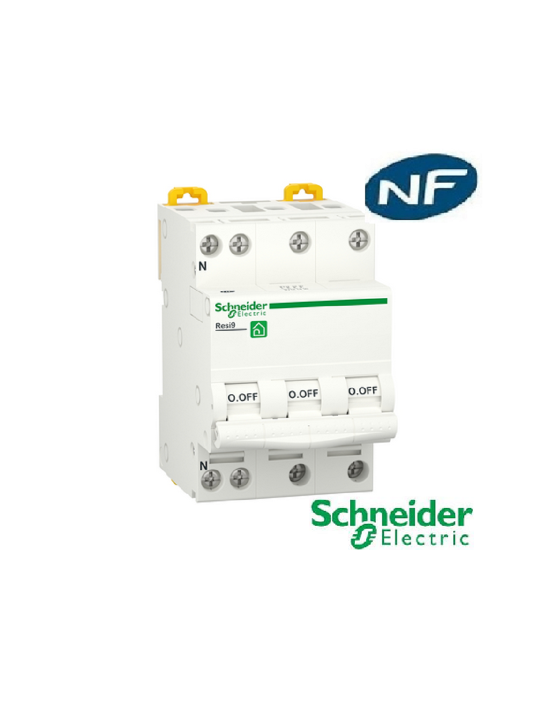 Prise de courant modulaire 2P+T 16A Schneider Resi9 XP