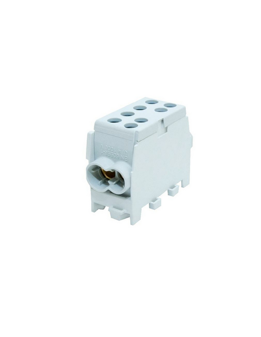Panneau De Dérivation IDC10 - Connecteur Bornier Mâle 10 Broches Pour Montage Sur Rail DIN, Compatible PLC (2 Pièces)