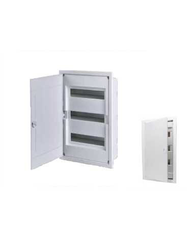 Coffret Électrique Schneider 8 Modules 4A, 90x100 Mm - 63A Triphasé, Acier Allié | Boîtier Étanche Pour Installation