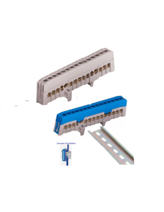 Bornier Barrette  Bleu +...