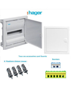 Coffret électrique encastré...