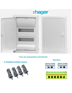 Coffret électrique encastré...