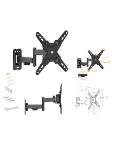 Support TV mural extensible...