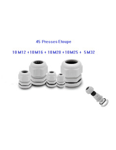 Presse étoupe Lot de 45...